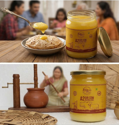 500 ML A2 Desi Cow Bilona Ghee