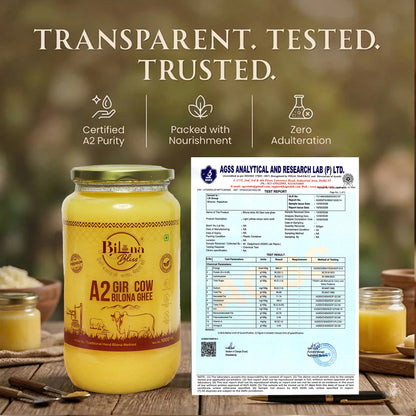 A2 GIR Cow Bilona Ghee(1 LTR )